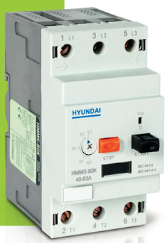 Автоматичні вимикачі в литому корпусі серії HMMS поєднують в   собі функції автоматичного вимикача і теплового реле в одному модулі