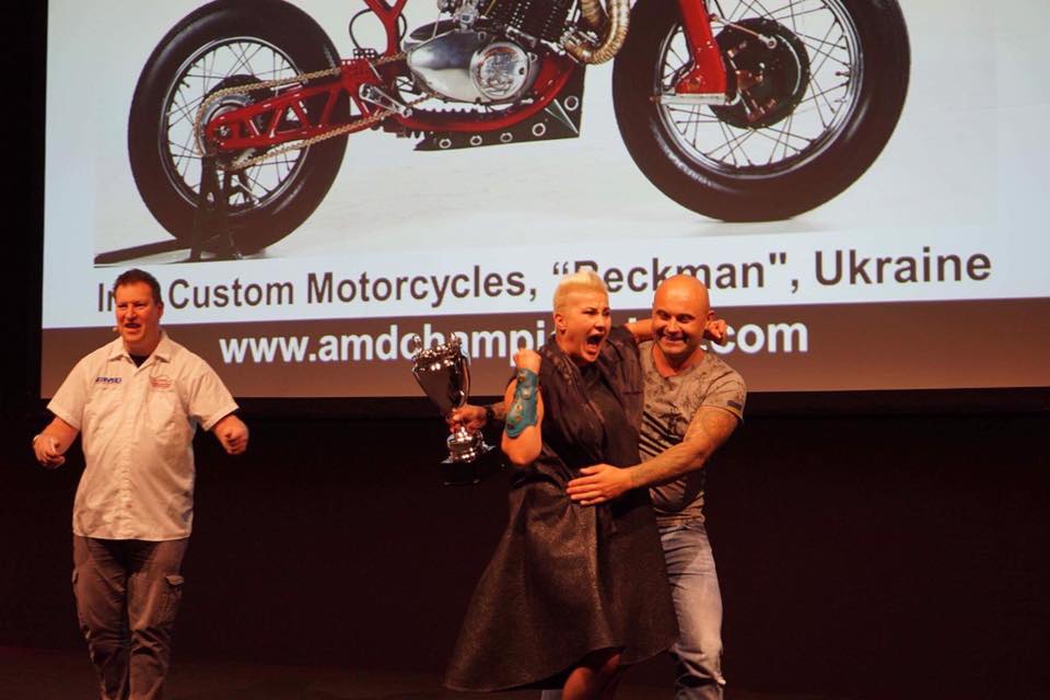 На минулому в Кельні чемпіонаті AMD World & European Championship of Custombike Building український кастом байк був визнаний кращим в номінації
