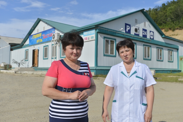 Головні клієнти «Сходу» - шофери-далекобійники з Сибіру, ​​Уралу і навіть центру країни